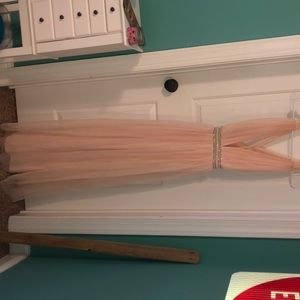 asos Pink Tulle prom dress